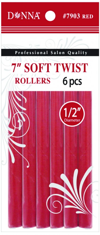 BENDY ROLLERS 7 RED T7903"