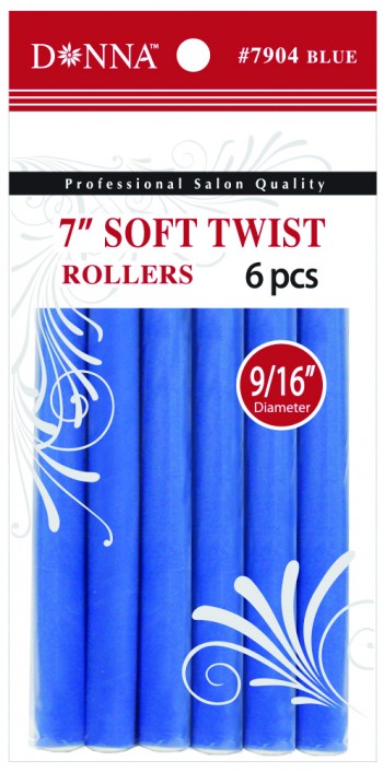 BENDY ROLLERS  7 BLUE T7904"