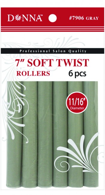 BENDY ROLLERS  7 GRAY T7906"