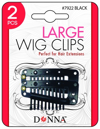 DONNA 2PCE WIG CLIPS T7922