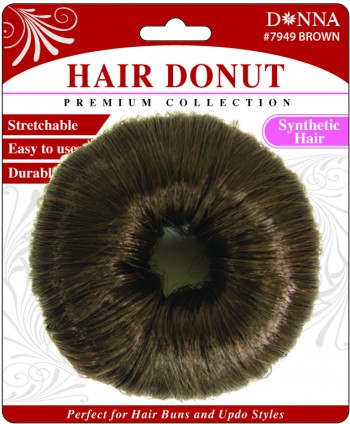 TITAN  FRENCH BUN ROUND BROWN,-T7949