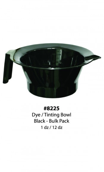TITAN  DYE TINTING BOWL/BLACK, (TBH)
