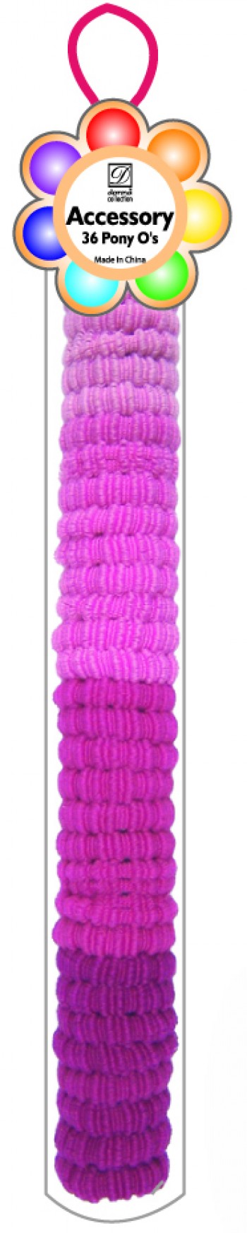 TITAN PONY O'S / PINK (36PC)