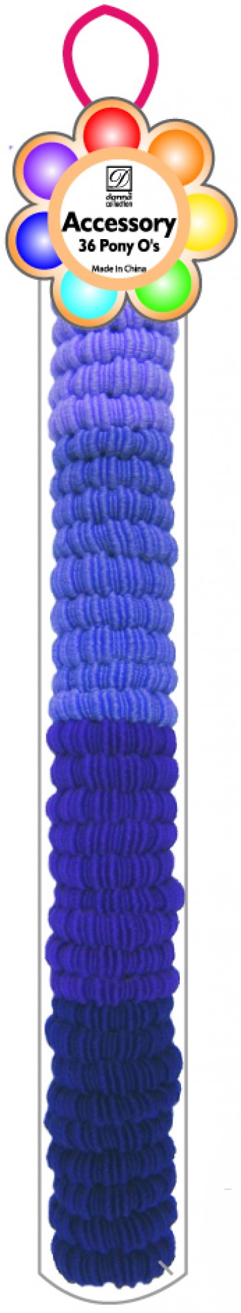 TITAN PONY O'S / PURPLE (36 PC)