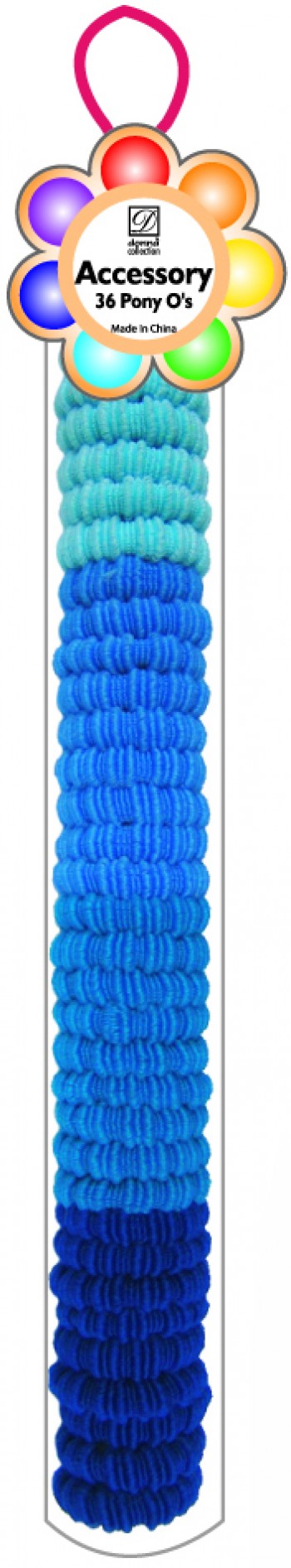 TITAN PONY O'S / BLUE (36 PC)